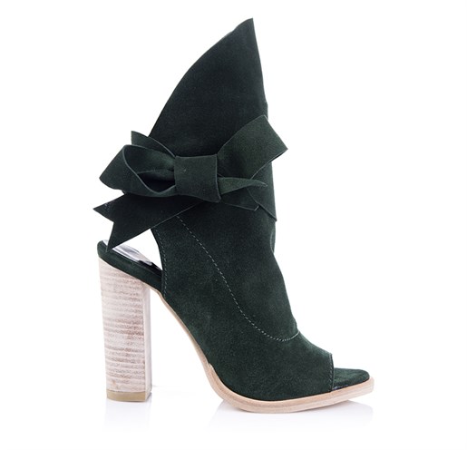 Yeşil Topuklu Sandalet - VALERY