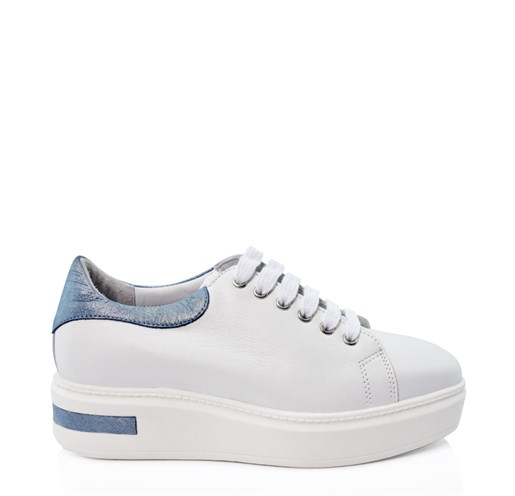 Beyaz  Sneaker - BABY BLUE