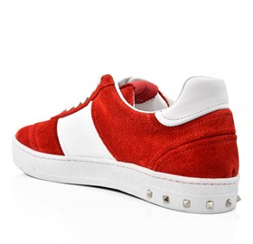 Kırmızı Beyaz Sneaker - VOLANT
