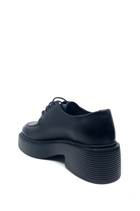 Siyah Hakiki Deri Ayakkabı - VALERIE