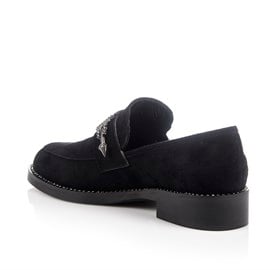 Siyah Süet Ayakkabı- FRANCA