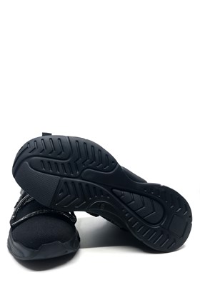 Siyah Triko Spor Çorap Bot - EMMA