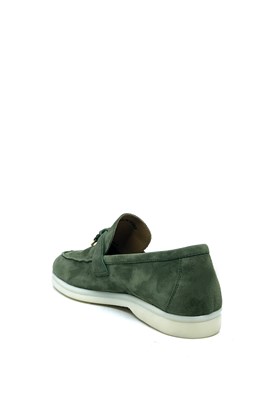 Yeşil Hakiki Süet Ayakkabı - LYRA